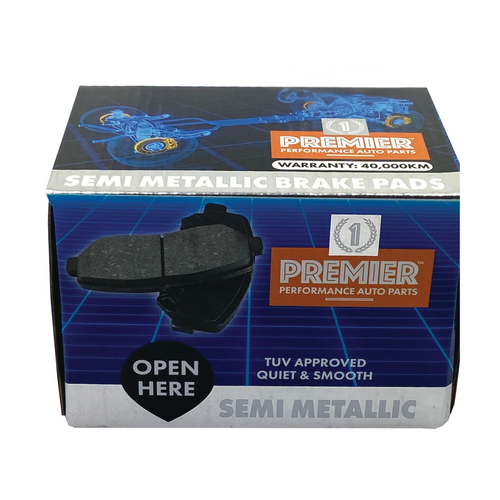 Premier Front Semi-Metallic Brake Pads PR2061 DB2061
