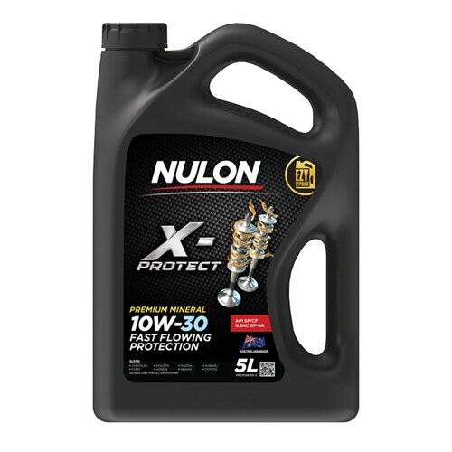 Nulon X-Protect 10W-30 Premium Mineral Fast Flowing Protection Engine Oil - 5L