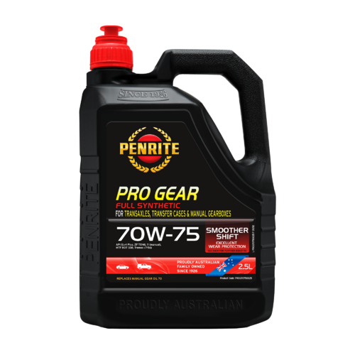 Penrite Pro Gear Full Synthetic Transaxle & Gearbox Oil  2.5l 70w75 PROG70750025 