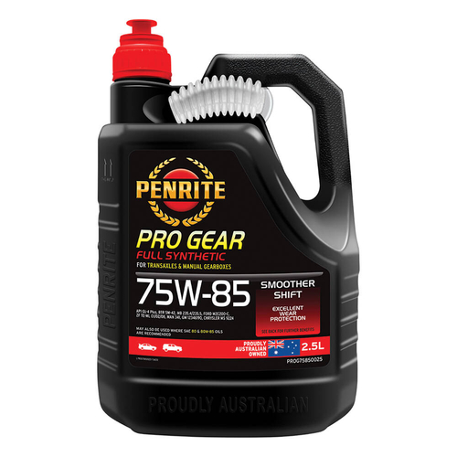 Penrite Pro Gear Oil Synthetic 75W-85 2.5L PROG75850025