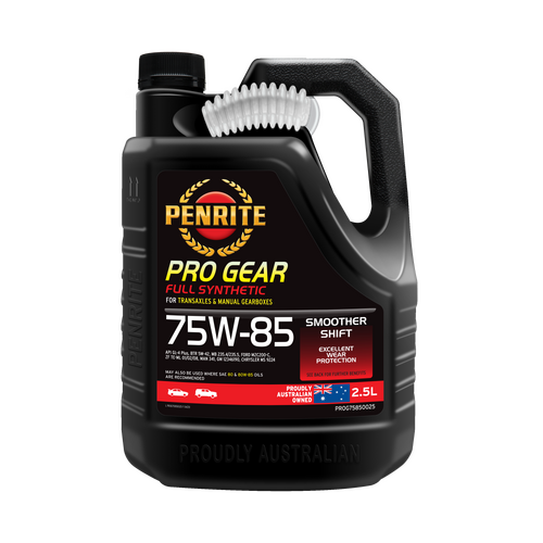 Penrite Pro Gear Full Synthetic Transaxle & Gearbox Oil 2.5l 75w85 PROG75850025