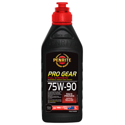 Penrite Pro Gear Full Synthetic Gear Oil  1l 75w90 PROG7590001 