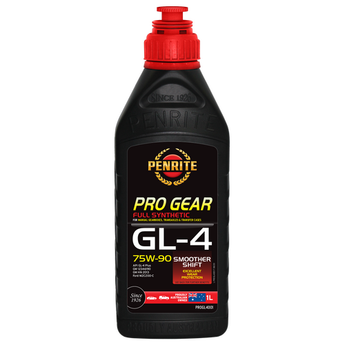 Penrite Pro Gear Gl-4 Full Synthetic Gear Oil  1l 75w90 PROGL4001 