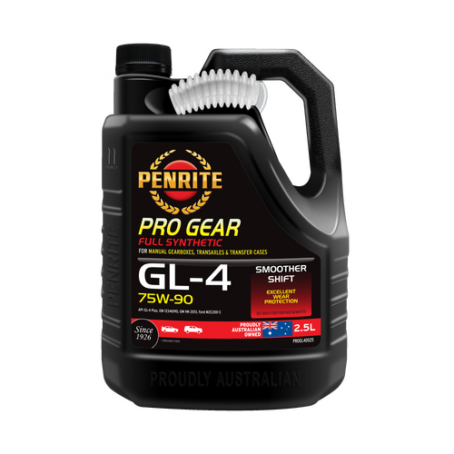 Penrite Pro Gear Gl-4 Full Synthetic Gear Oil  2.5l 75w90 PROGL40025 