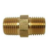 Prospeed Double Male Adapter 1/4in x 1/4in Brass Fitting (PS-000024)