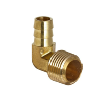 Prospeed 90deg Male Hose Connector 1/8in x 1/4in Brass Fitting (PS-000251)