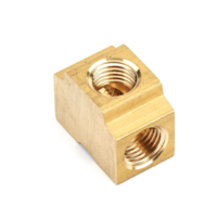 Prospeed Female T Block Connector 1/8in Brass Fitting (PS-000310)