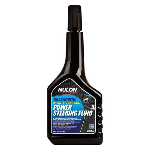 Nulon Full Synthetic Multi-vehicle Power Steering Fluid 500ml PSFMV