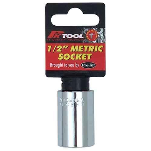 PK Tool Socket - 1/2'' 12mm Short PT10612
