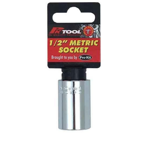 PK Tool Socket 1/2 Inch 12mm Short PT10612