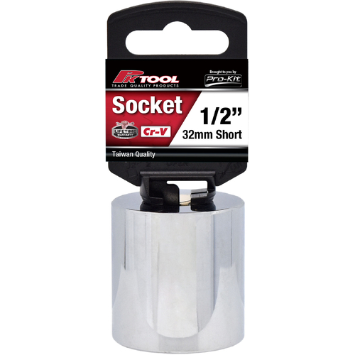 PKTool 1/2 Inch Dr 32mm Short Socket PT10632