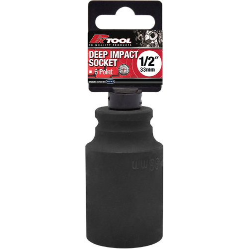PK Tool Socket 1/2inch 33mm Deep Impact PT11333