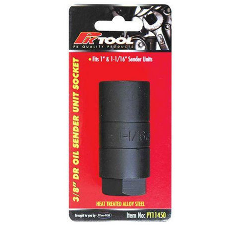 PK Tool Socket 3/8inch Dr Oil Pressure Switch 1-1/16inch PT11450