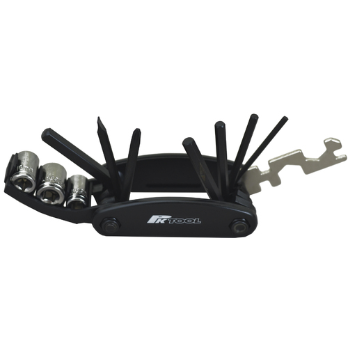 PK Tool Motorcycle Tool Set - 14 In 1 Metric Ergo Grip PT40100