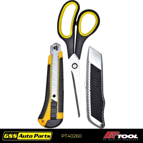 PK Tool Knife And Scissor Set 3 Piece PT40260