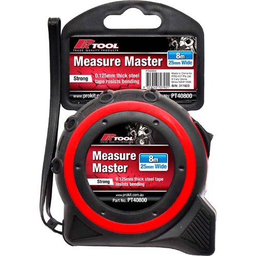 PK Tool 8M Heavy Duty Tape Measure PT40800
