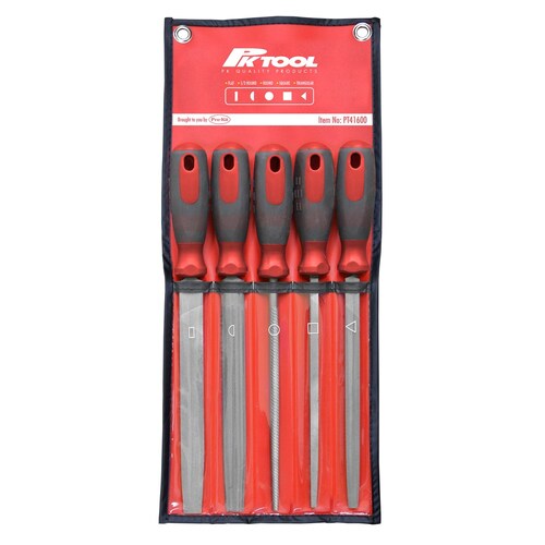PK Tool 5-Piece File Set - 200Mm PT41600