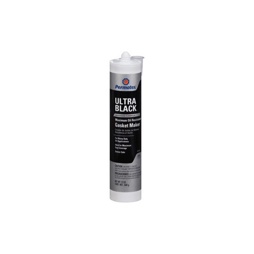 Permatex Ultra Black Maximum Oil Resistance Rtv Silicone Gasket Maker  300ml Cartridge  PX24105
