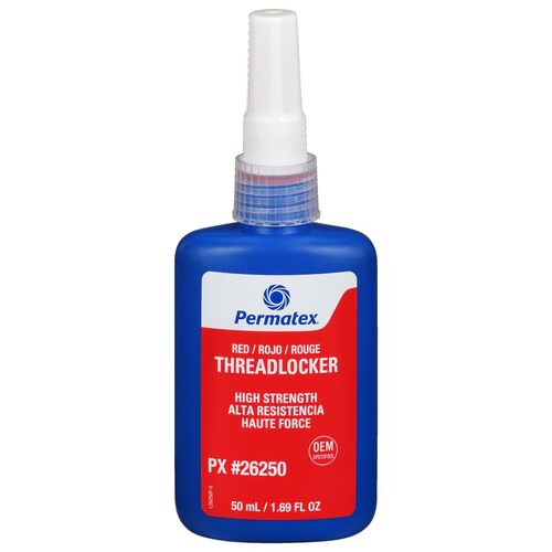 Permatex Permanent Strength Threadlocker Red 50mL - 26250