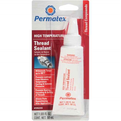 Permatex High Temperature Thread Sealant 50mL - Part No. 59235