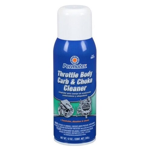Permatex Throttle Body, Carb & Choke Cleaner 340g Aerosol - 80079
