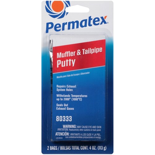 Permatex 80333 Muffler Tailpipe Putty 2 X 113g PX80333 