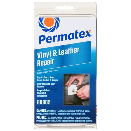 Permatex Vinyl and Leather Repair Kit Clam Shelled - 80902