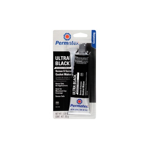 Permatex 82180 Ultra Black Max Oil Res Sil Gasket Maker 95g PX82180
