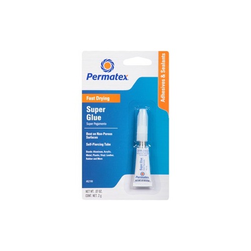 Permatex 82190 Super Glue Tube 2g PX82190 
