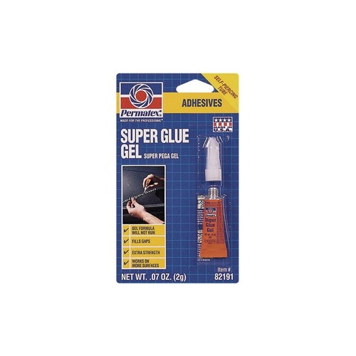 Permatex 82191 Super Glue Gel Tube 2g PX82191 