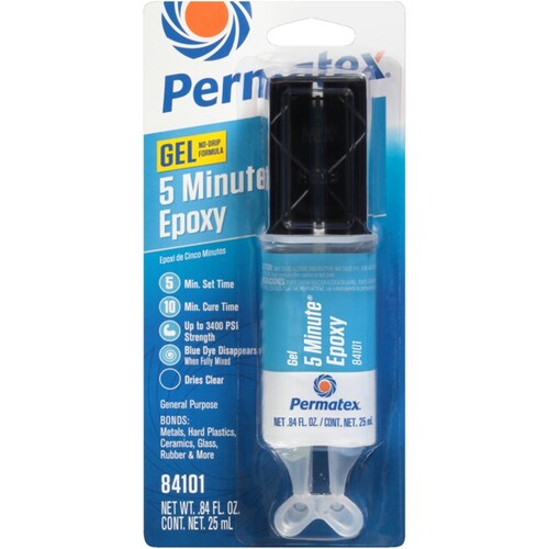 Permatex 5 Minute Gel Epoxy  25ml  PX84101 