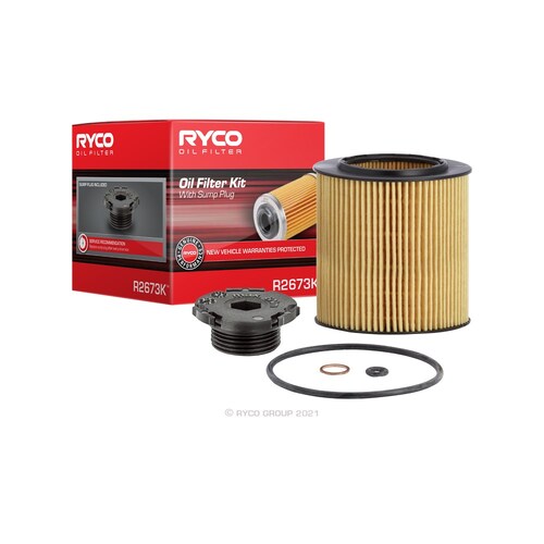 Ryco Oil Filter Kit R2673K
