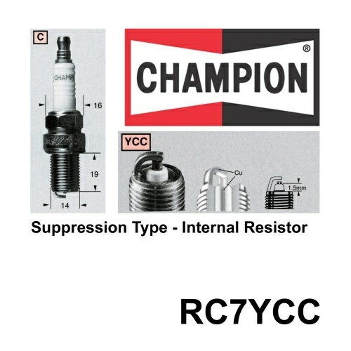 Champion Spark Plug (1) RC7YCC