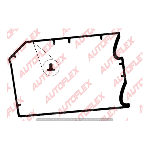 LH Rocker/Valve Cover Gasket (l/h) RCG613P RCG613