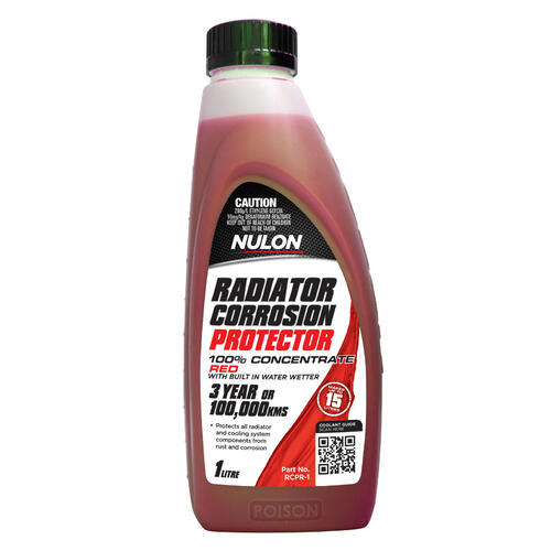 Nulon Radiator Corrosion Protector Red 1 litre Bottle RCPR-1