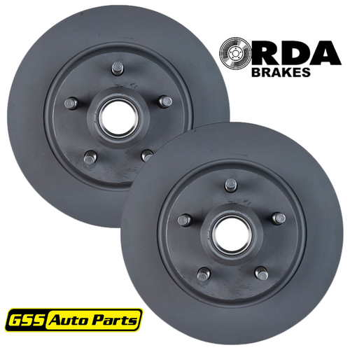 RDA Front Brake Disc Rotors (pair) RDA132-2 RDA132