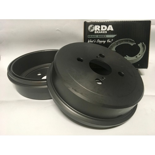 RDA Rear Brake Drums & Brake Shoes RDA1744-R1660 RDA1744