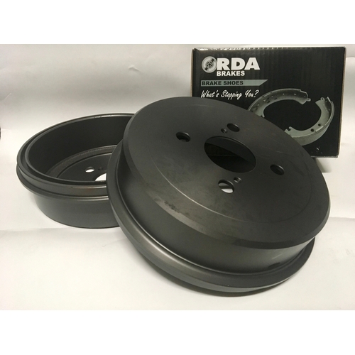 RDA Rear Brake Drums & Brake Shoes RDA6556-R1757 RDA6556 thumbnail