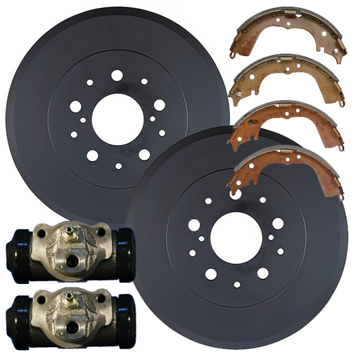 RDA Rear Brake Drums, Brake Shoes & Wheel Cylinders RDA6598 R1714 JB9518 thumbnail