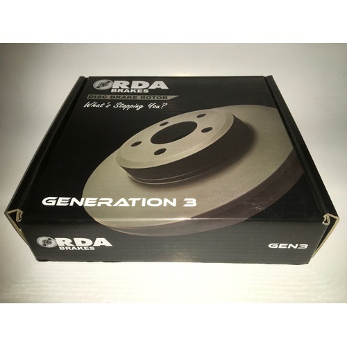 RDA Front Brake Disc Rotor (1) RDA7656