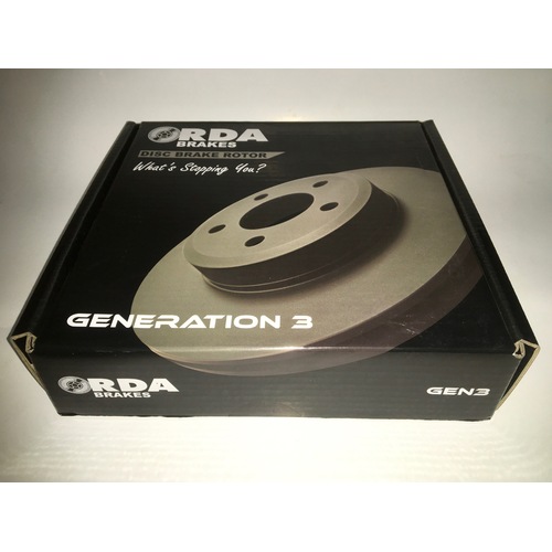 Front RDA Brake Disc Rotor (1) RDA8037 suits HOLDEN CRUZE 2009 on 300mm 
