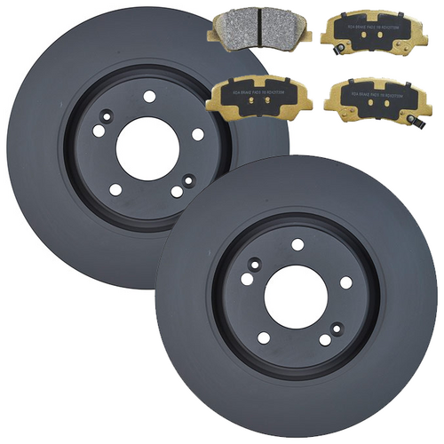 RDA Front Brake Disc Rotors (pair) & Heavy Duty Brake Pads RDA8197-RDX2173 RDA8197 thumbnail