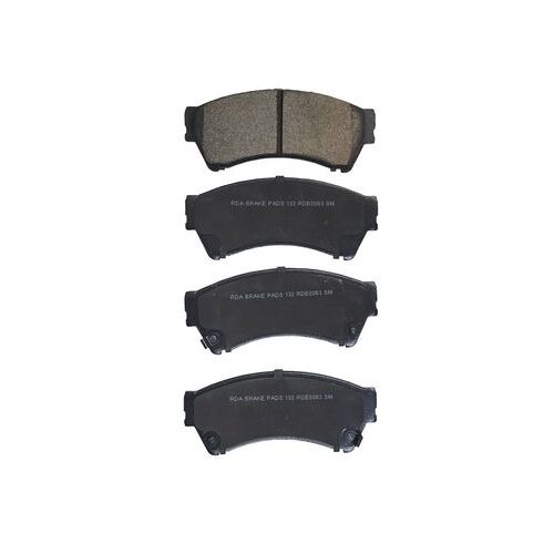 RDA Front Gp Max General Purpose Brake Pads RDB2063 DB1942