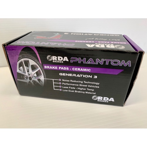 RDA Rear Phantom Ceramic Brake Pads RDC1086 DB1086