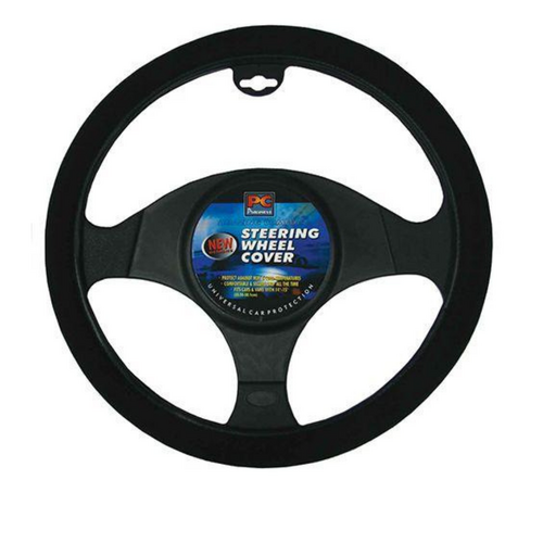 Procovers Terry Toweling Steering Wheel Cover Black RG2420