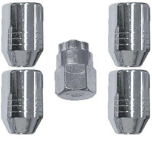 Pro-Tyre Lock Nut Set 5pc Steel Wheel Chrome 12mm X 1.50 RG2735