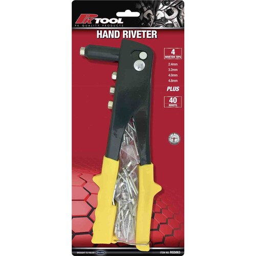 PK Tool Rivet Gun With 40 Rivets RG5063