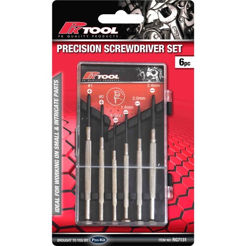 PK Tool 6 Piece Screwdriver Set With Phillips & Blade RG7131