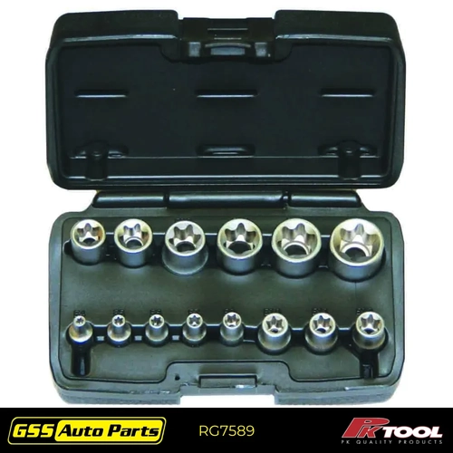 Pk Tool 14pc E-Star Socket Set RG7589