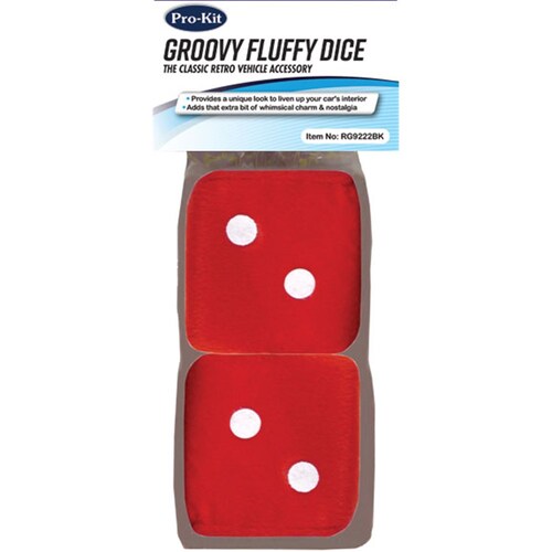 Pro Kit Red Fluffy Dice RG9222R